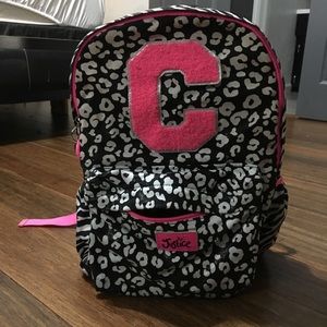 Justice zebra backpack